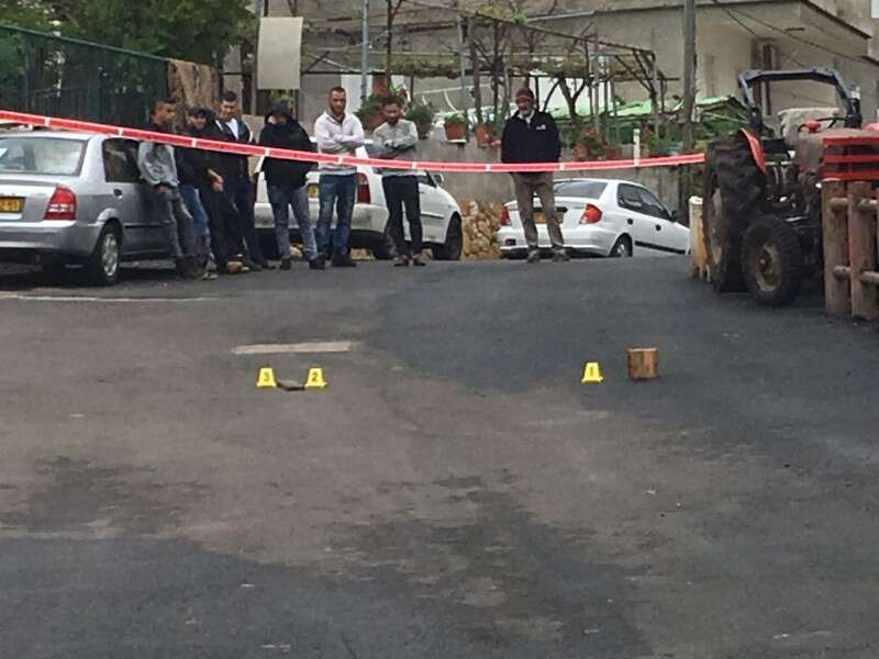 זירת האירוע בכפר ראמה // צילום: מישל דוט קום